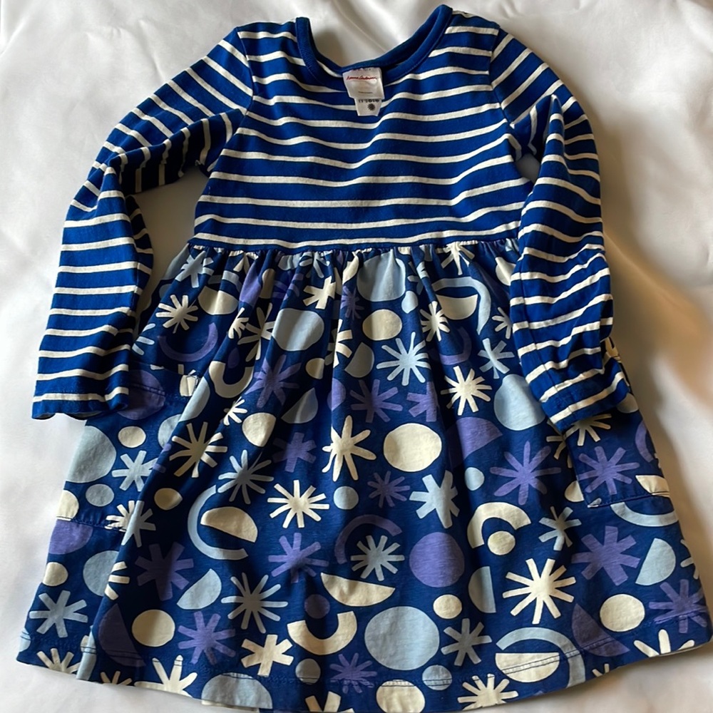 Hanna Andersson Mixie Dress 4 100 Long Sleeve